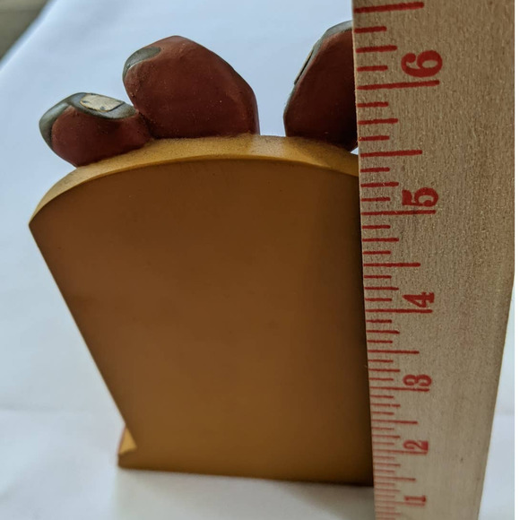 HALLMARK Wood Tabletop Desk Perpetual Calendar Golf Club - Picture 4 of 5